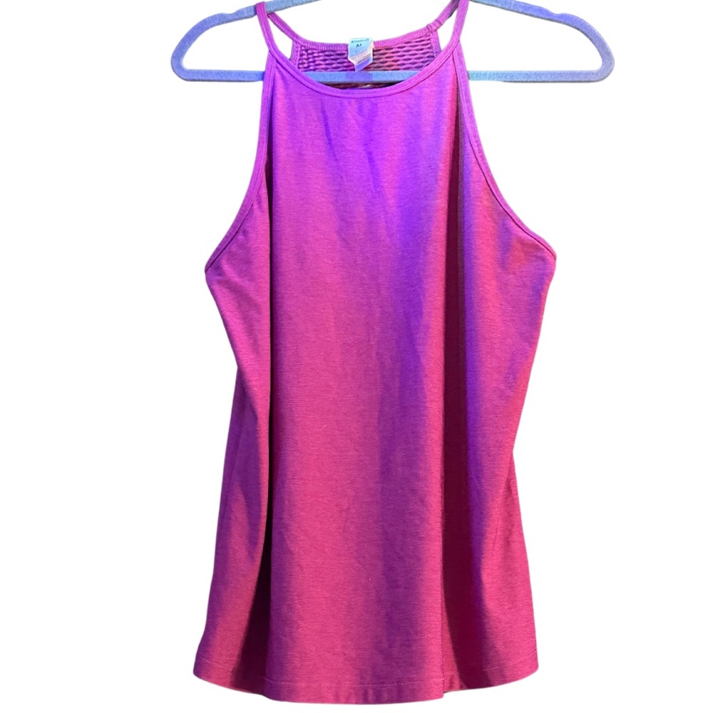 Reebok Women's Activewear Workout Tank Top - Sleeveless Mesh Top - Size Medium